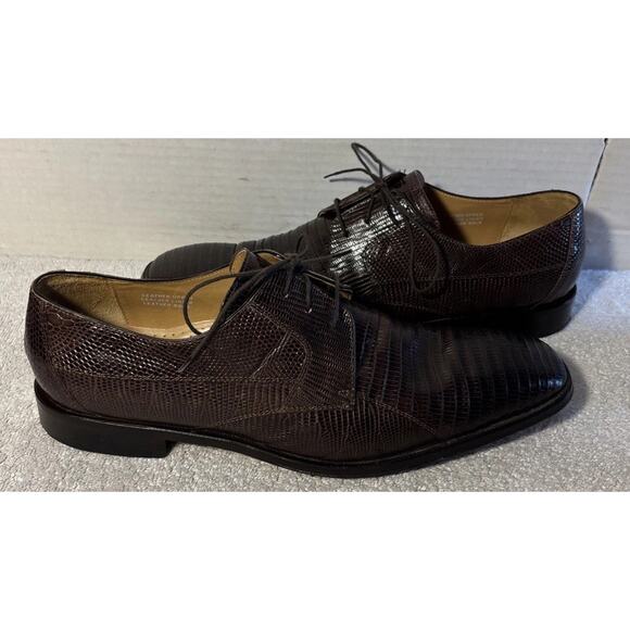 Traversi Genuine Tejus Lizard Skin Slip-Ons Size 13 M main image 11